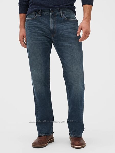 джинсы мужские Gap Factory Relaxed Jeans размер 2830 