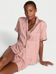 Сатиновые пижамы Виктория Сикрет Victorias Secret, оригинал
