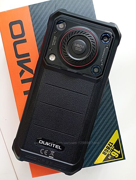 Ударостійкий телефон oukitel 8/128gb батарея 10600 мА