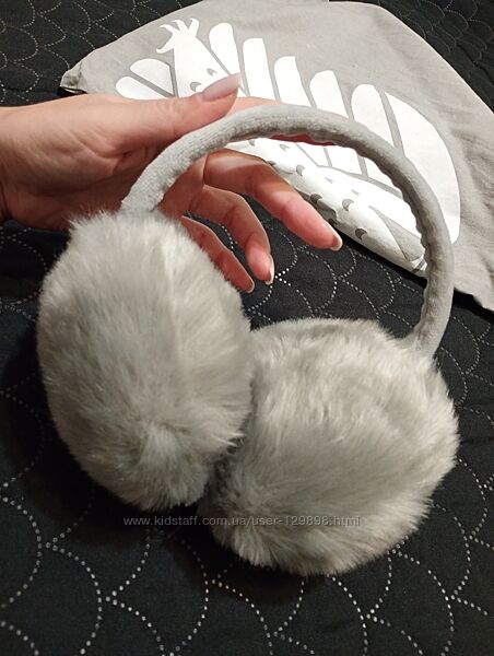 Хутряні навушники для садочка-молодшої школи