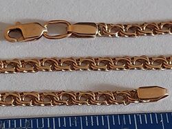 Золотая цепочка 585 пр. Арабский бисмарк