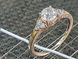 Золотое кольцо 585 пробы 