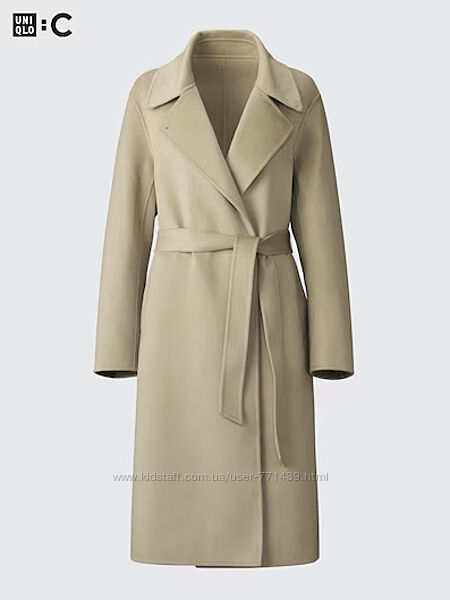 Нове вовняне пальто фірми Uniqlo розмір S-M