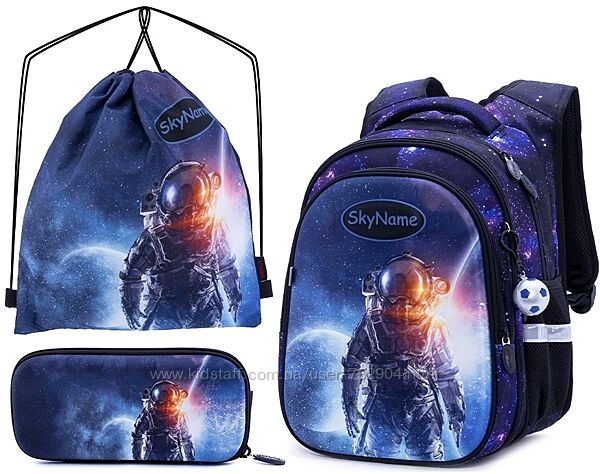 Комплект школьный для девочки рюкзак пенал и сумка Winner One серия R1