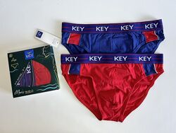 Труси чоловічі трусы мужские Key кей, цена за 2 шт