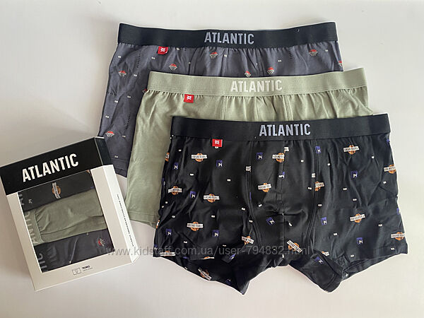 Розпродаж Мужские трусы чоловічі труси atlantic Atlantic Польша набор 3 шт