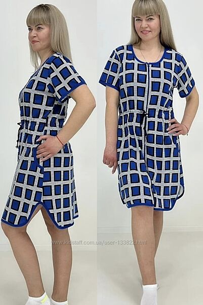 Жіночий халат на блискавці