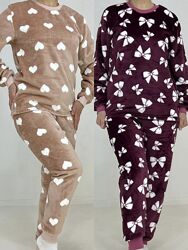 Піжама тепла жіноча махрова 46-60