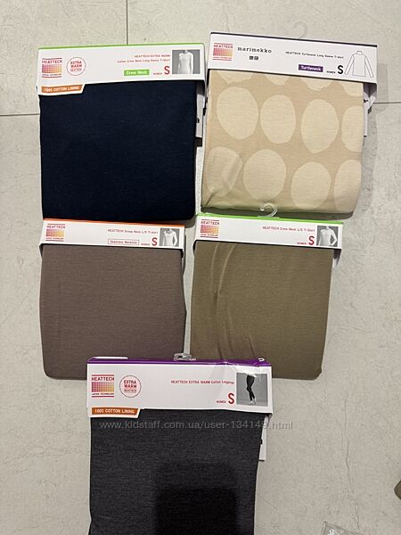 Женское термобелье от uniqlo