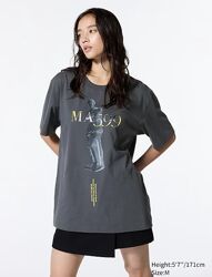 Футболка uniqlo louvre