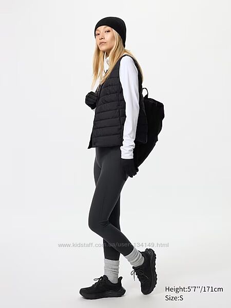 Лосини на флісі uniqlo S, M