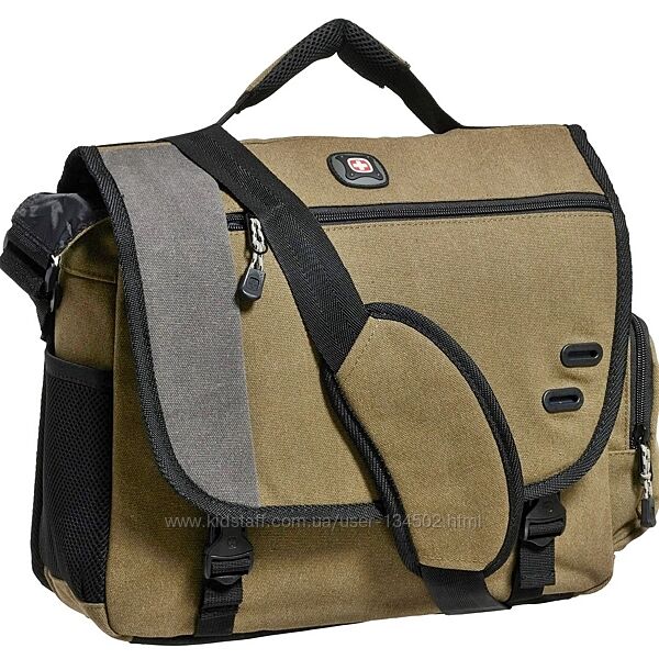 Сумка-месенджер SwissGear Wenger Zinc Laptop Messenger. Оригінал. З США