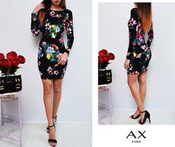 Цветочное платье по фигуре AX Paris