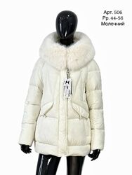 Зимова куртка-пуховик з хутром Mangelo