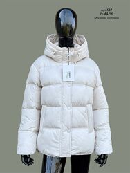 Короткий зимовий пуховик Mangelo, р.44-56
