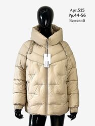 Коротка зимова куртка-пуховик Mangelo, р.44-56