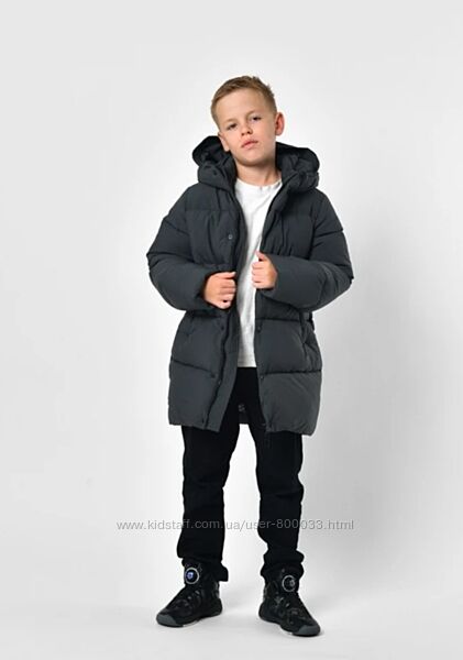 Класичний зимовий пуховик X-Woyz для хлопчика, р.122-158