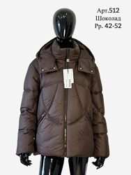 Коротка зимова куртка-пуховик Mangelo, р.42-52