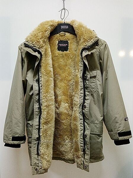 Тепла подовжена куртка на хлопчика. р. 128-134.