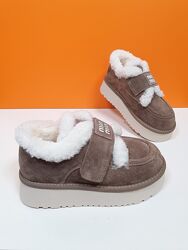 Шкіряні зимові кросівки Hengji 36-41р 720-3