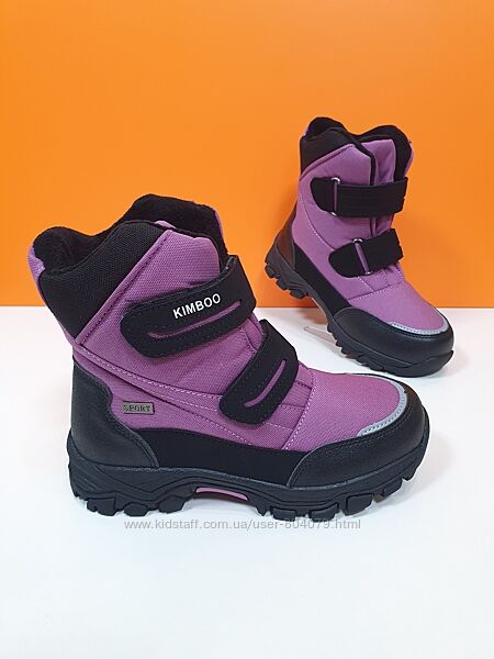 Зимові термо-чоботи Kimbo 33-38р FG589-3Z