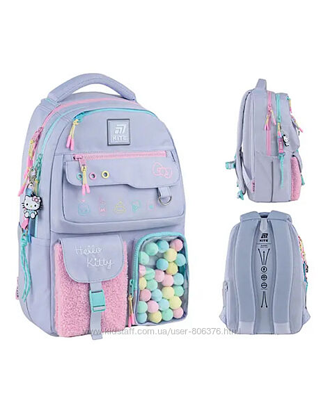 Рюкзак Kite HK25-2587M Hello Kitty  брелок ортопедичний хелло кітті Корея