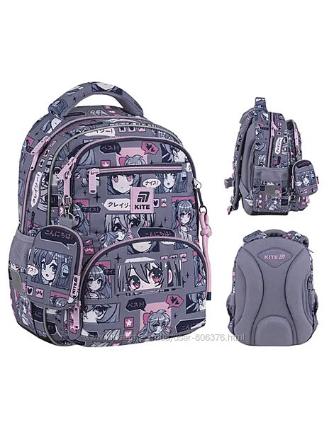 Рюкзак Kite 773M Anime Girl ортопедичний аніме манга Корея стиль
