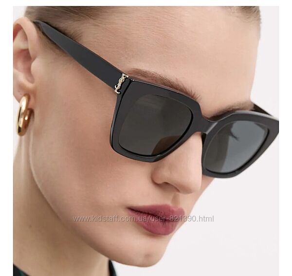 Окуляри сонцезахисні SAINT LAURENT SL M105/F. Жіночі. Коричневий колір.