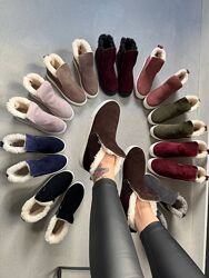 Високі сліпони кеди Натуральна замша.  Зима та Демі. Дуже багато кольорів