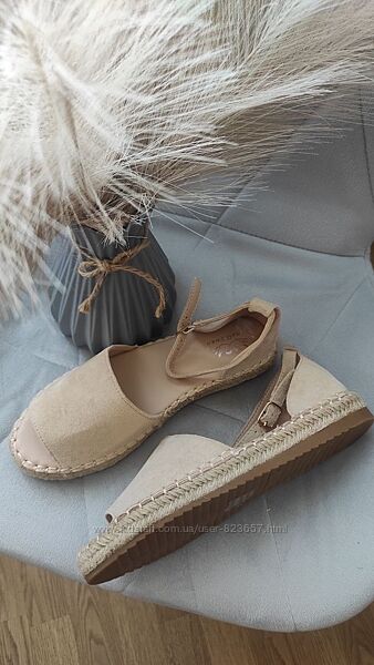 Босоніжки еспадрільі з відкритим носочком