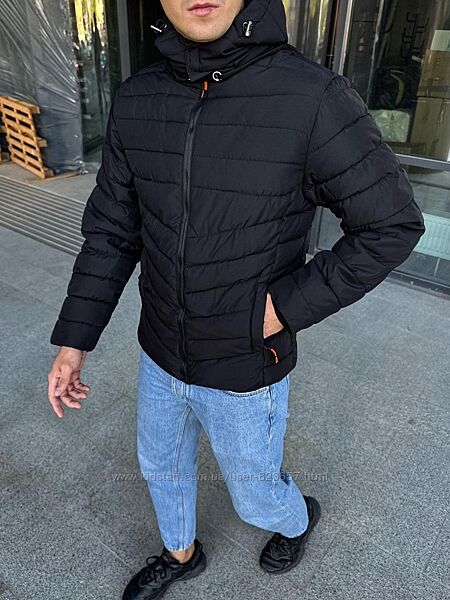 Останній розмір чоловічої куртки холодна осінь - зима до -15 Стьобана.