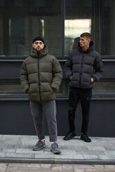 Чоловічий зимовий якісний пуховик, коротка дута куртка 4 кольори. S-XL