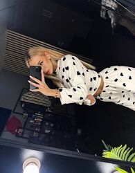 Жіноча махрова піжама домашній костюм з рожевими та чорними сердечками