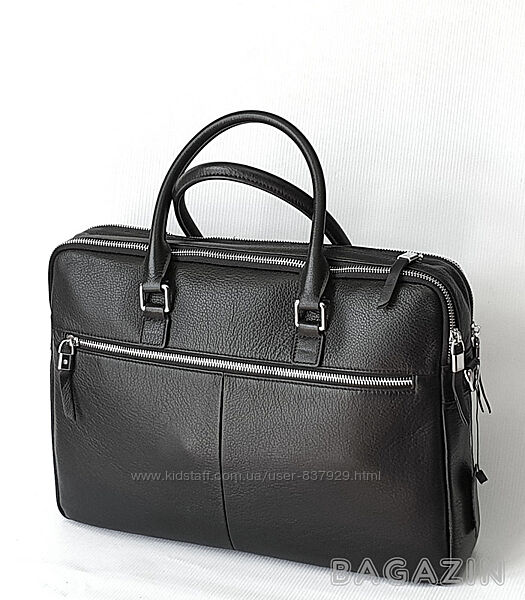 Кожаная мужская сумка Leather Country 1196-5 под формат А4. Италия.