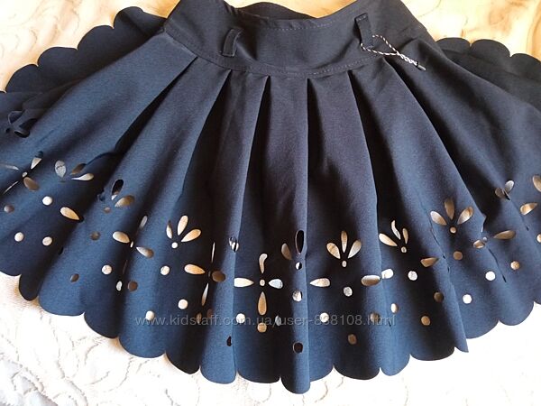 Новая юбка школьная синяя