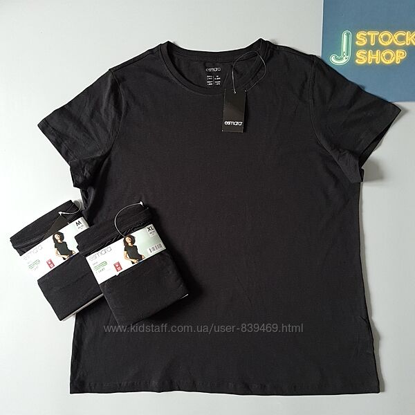 Жіноча базова футболка бавовна Esmara Німеччина, S, М, l, Xl