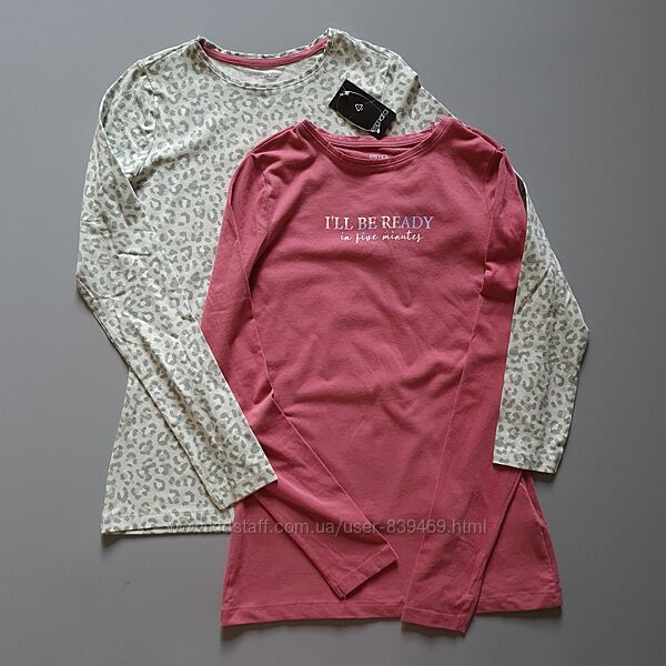 Набір 2 шт. жіночих лонгів бавовна Esmara Німеччина, р. S