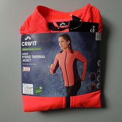 Жіноча спортивна гібридна термокуртка, кофта Crivit Німеччина, р. L