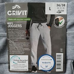 Чоловічі спортивні штани джоггери Crivit Німеччина, р. L 52/54