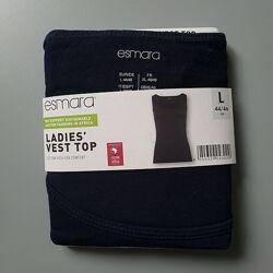 Жіноча бавовняна майка на широких бретелях Esmara Німеччина, р. L