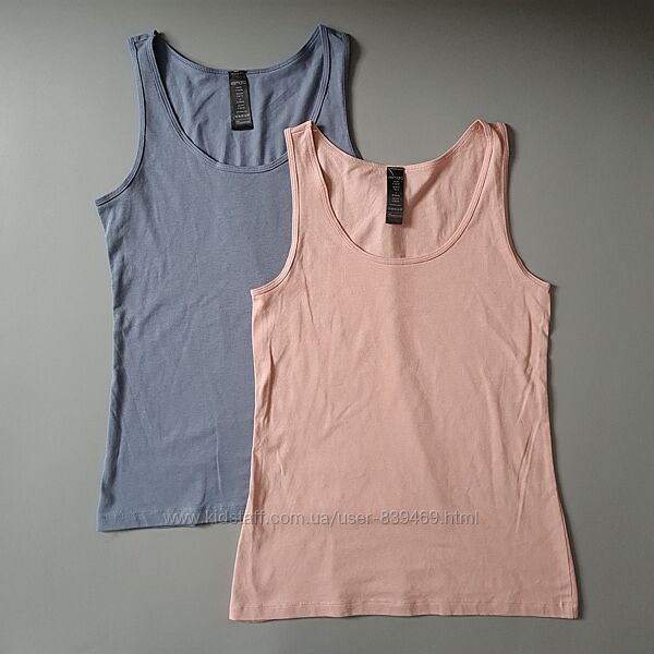 Маєчки жіночі бавовняні на широких бретелях Esmara Німеччина, S