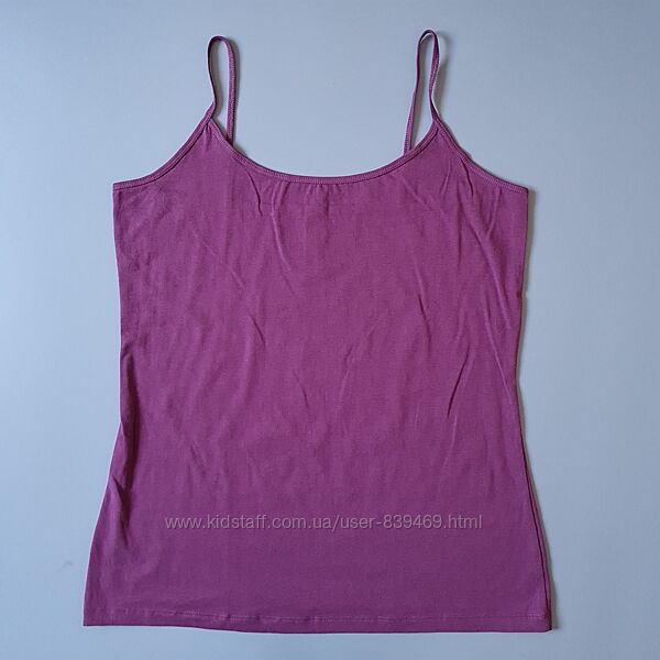 Маєчка жіноча бавовняна на вузьких бретелях esmara німеччина, р. L