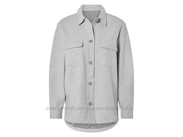 Сорочка жіноча з флісу верхній одяг Esmara Німеччина, р-ри XS, S, М