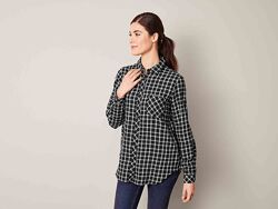 Сорочка жіноча фланелева клітинка Esmara Німеччина, р-ри 40, 42 наш