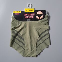 Трусики жіночі набір 2 шт з мереживом Invisible Hipster, M, XL