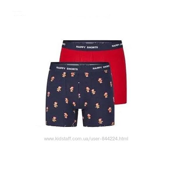 набір 2 шт труси боксери Happy Shorts Німеччина, суперціна
