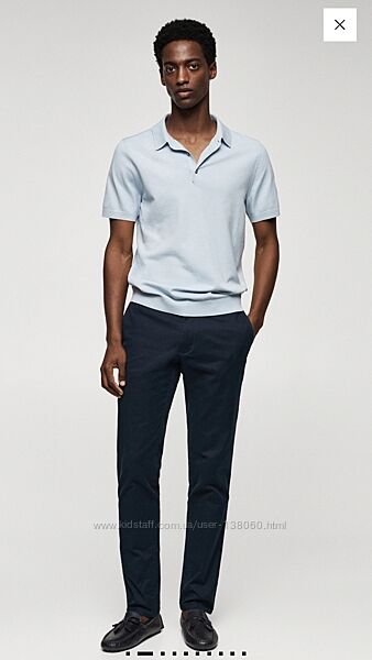 Нові чоловічі штани брюки чіноси MANGO MAN