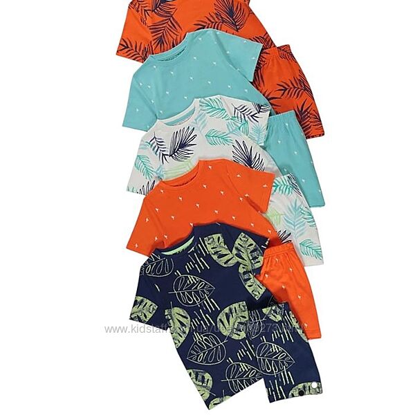 Літні бавовняні піжами George р. 116, р. 122, р. 152