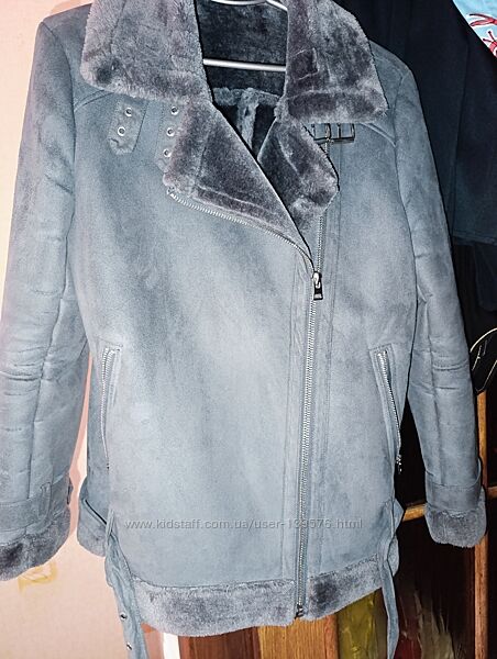 Стильная дубленка авиатор Topshop в идеале