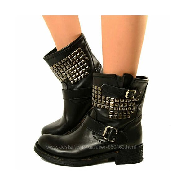 Натуральная кожа Крутые женские сапоги Италия 39 р.